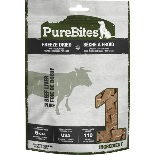 PureBites Beef Liver 120GM | Dog