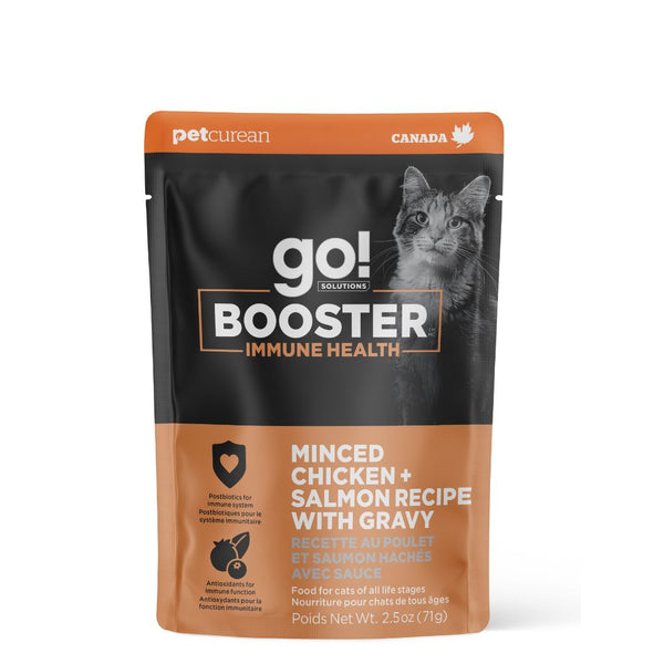 GO! Immune Minced Chicken + Salmon 2.5OZ | Cat