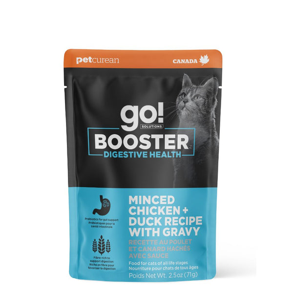 GO! Digest Minced Chicken + Duck 2.5OZ | Cat