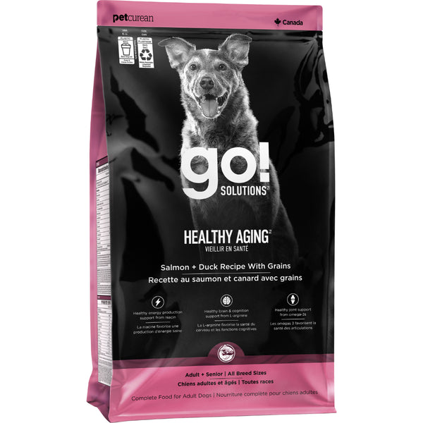 GO! Healthy Aging Salmon & Duck 22LB