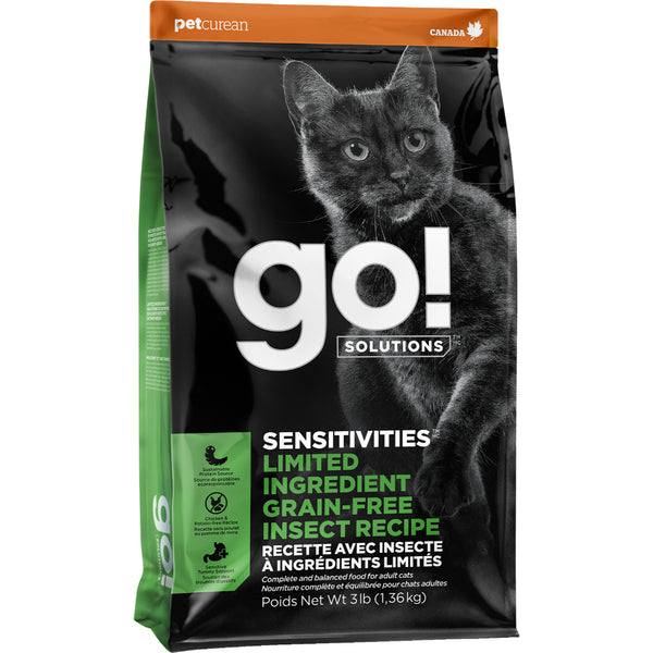 GO! Sensitivities LID GF Insect 3LB | Cat