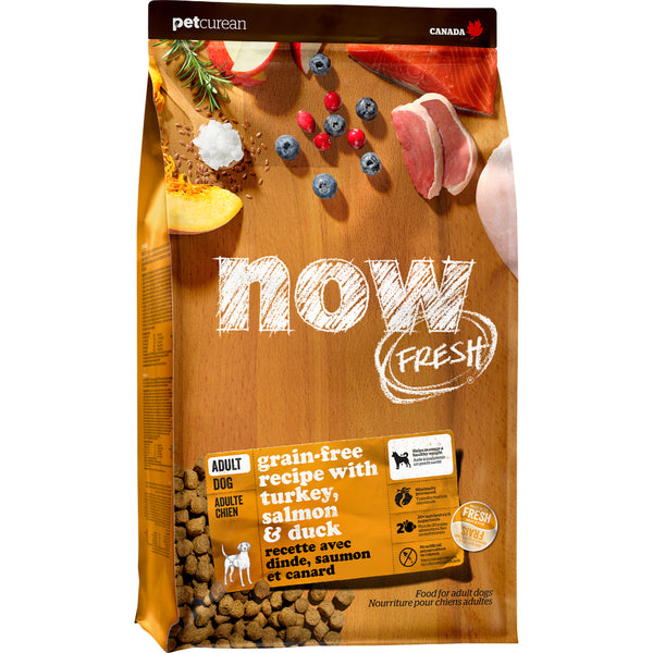 NOW Turkey Salmon & Duck Adult 12LB