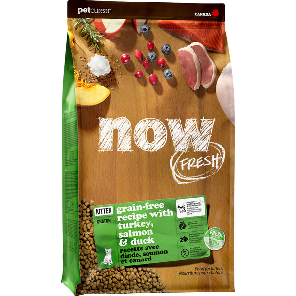 NOW Turkey Salmon & Duck 8LB | Kitten