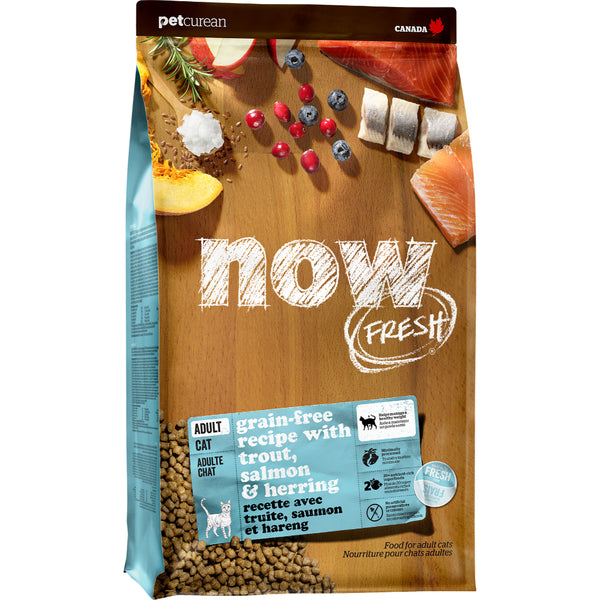 NOW Trout Salmon & Herring Adult 8LB | Cat