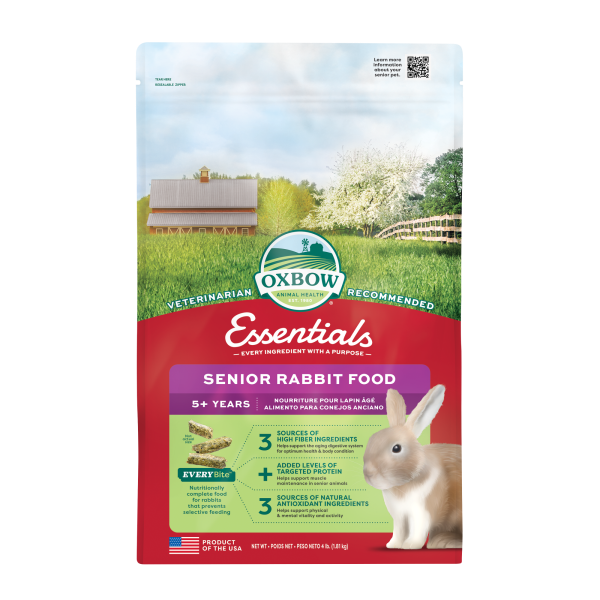 Oxbow Essentials Senior Rabbit Food 4 lb