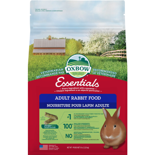 Oxbow Essentials Adult Rabbit Food 5 lb