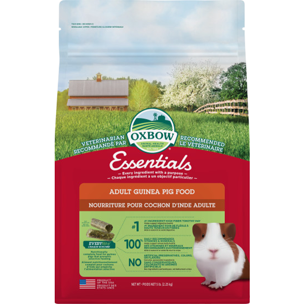 Oxbow Essentials Adult Guinea Pig Food 5 lb