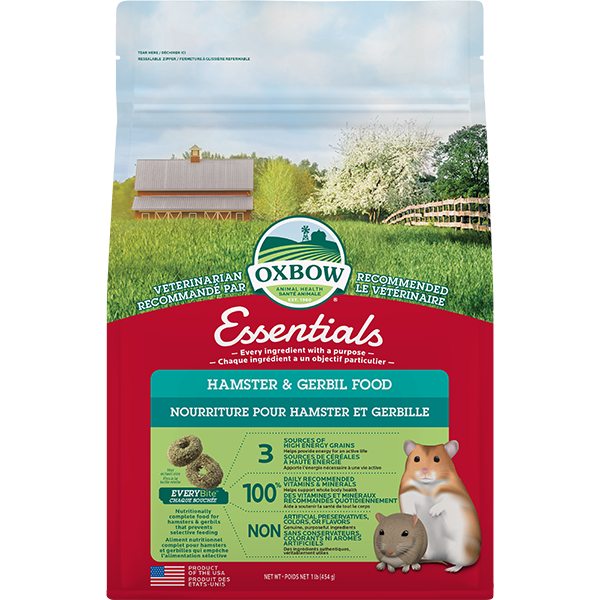 Oxbow Essentials Hamster & Gerbil Food 1 lb