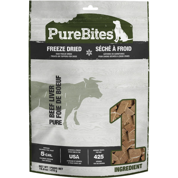 PureBites Beef Liver 470GM | Dog