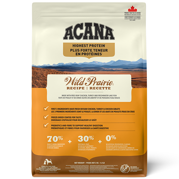 ACANA Dog Highest Protein Wild Prairie 2 kg