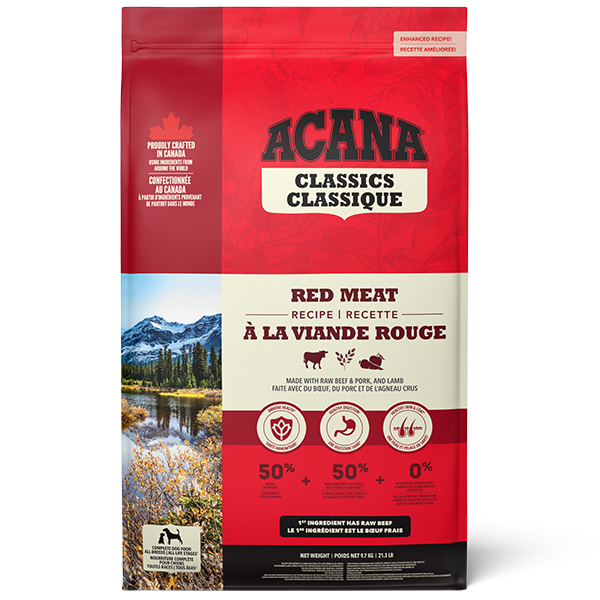 ACANA Dog Classics Red Meat 9.7 kg