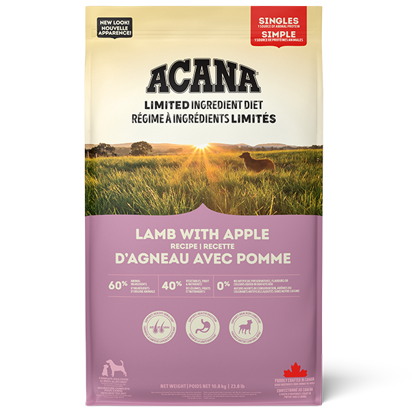ACANA Dog Singles Lamb with Apple 10.8 kg