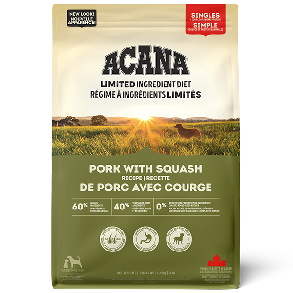 ACANA Dog Singles Pork with Squash 1.8 kg