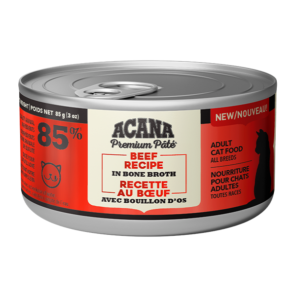 ACANA Cat Premium Pate Beef in Bone Broth 24/85g