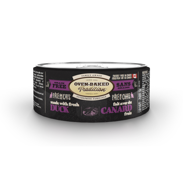 Oven-Baked Tradition Cat GF Adult Duck Pate 24/5.5 oz