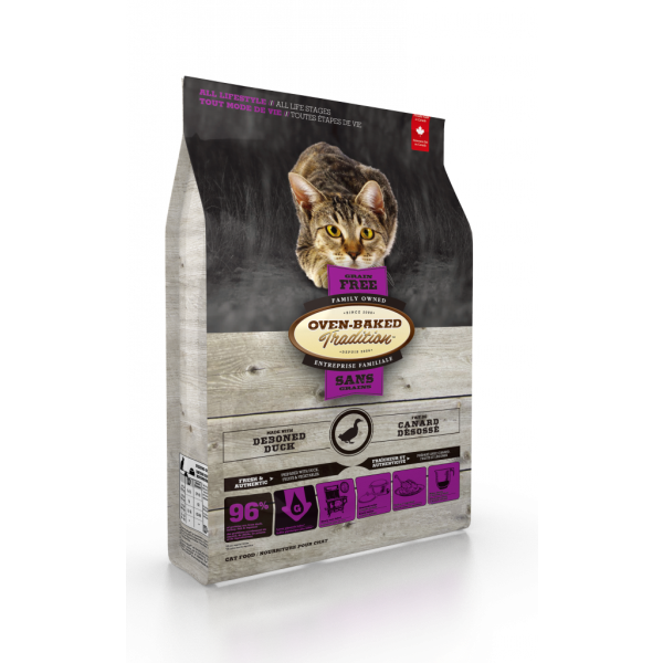 Oven-Baked Tradition Cat GF Duck 2.5 lb