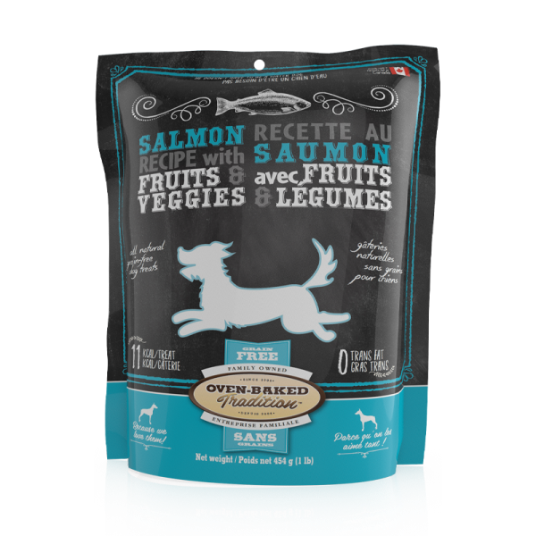 Oven-Baked Tradition Dog Treats GF Salmon 16 oz