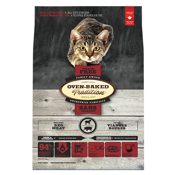 Oven-Baked Tradition Cat GF Red Meat 2.5 lb