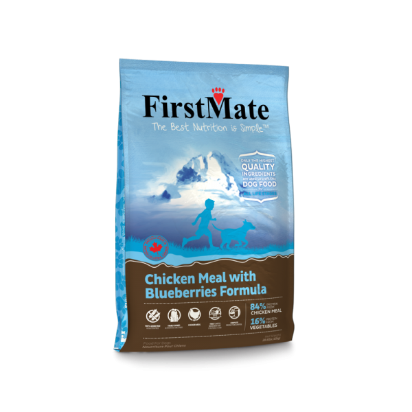 FirstMate Dog LID GF Chicken with Blueberries 14.5 lb