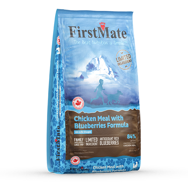 FirstMate Dog LID GF Chicken with Blueberries 25 lb