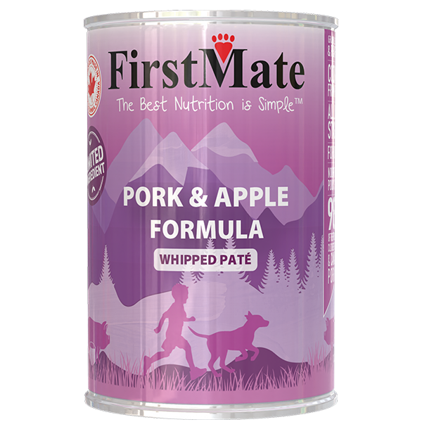 FirstMate Dog LID GF Pork & Apple 12/12.2 oz