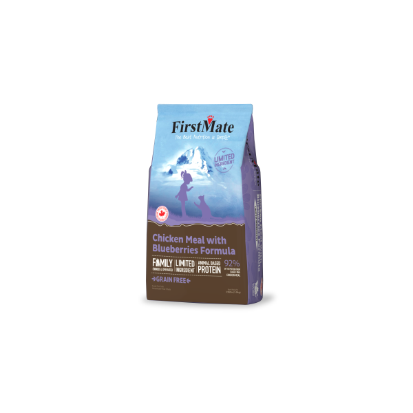 FirstMate Cat LID GF Chicken/Blueberries 3.96 lb