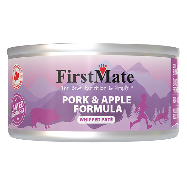 FirstMate Cat LID GF Pork & Apple 24/5.5oz