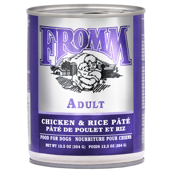 Fromm Dog Classic Adult Chicken & Rice Pate 12/12.5 oz