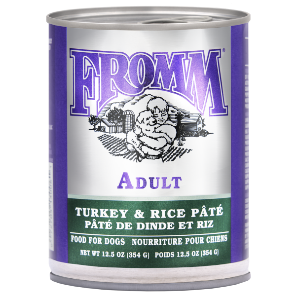 Fromm Dog Classic Adult Turkey & Rice Pate 12/12.5 oz