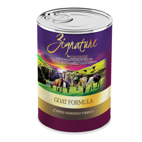 Zignature Dog LID Goat 12/13 oz