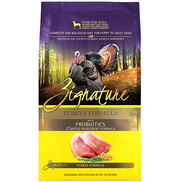 Zignature Dog LID Turkey 25 lb