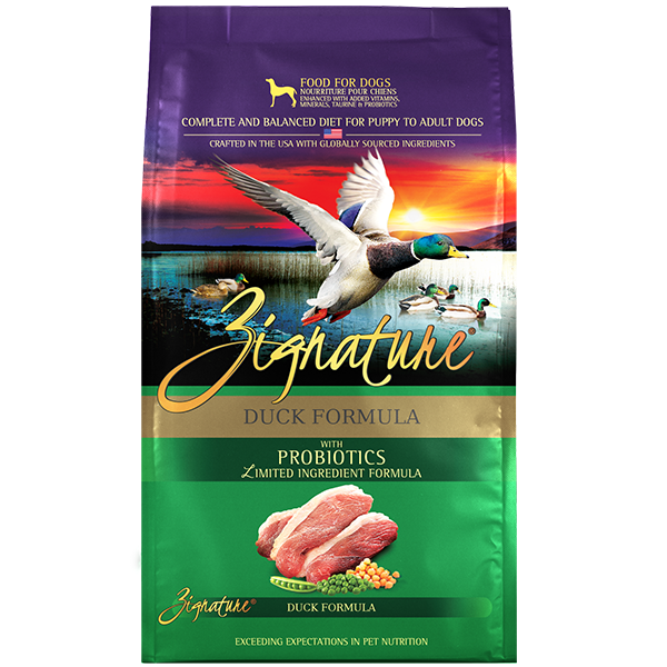 Zignature Dog LID Duck 4 lb