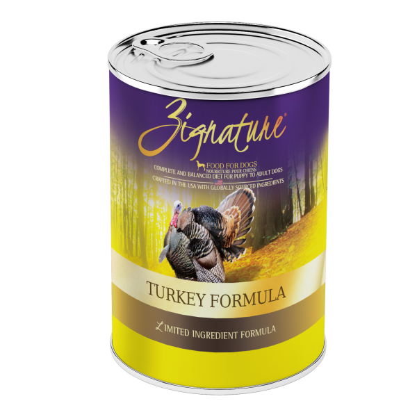 Zignature Dog LID Turkey 12/13 oz