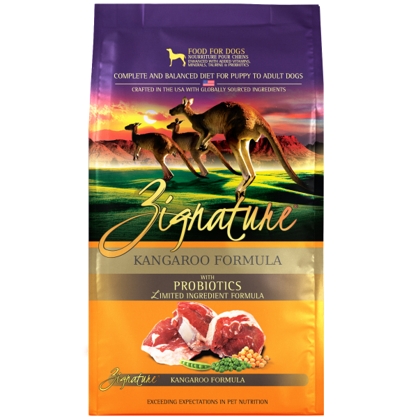 Zignature Dog LID Kangaroo 25 lb