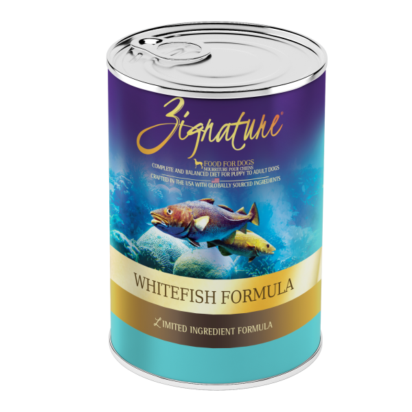 Zignature Dog LID Whitefish 12/13 oz