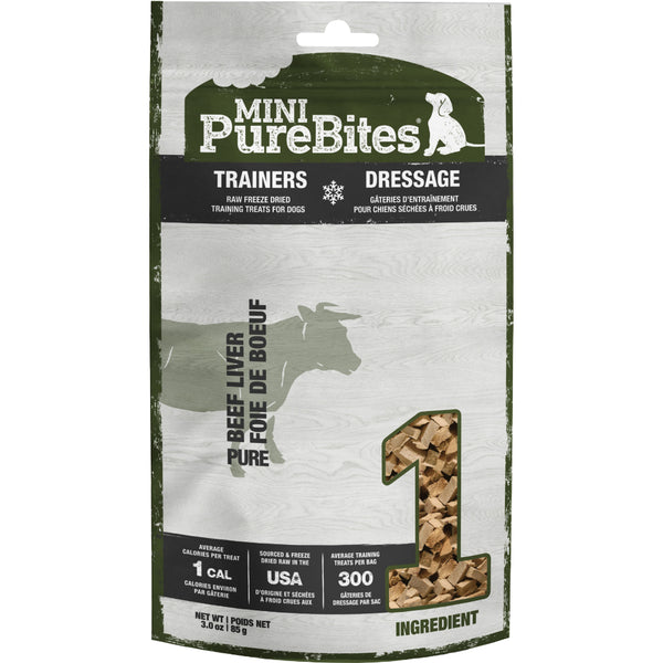 PureBites Trainers Beef Liver Mini 85GM | Dog
