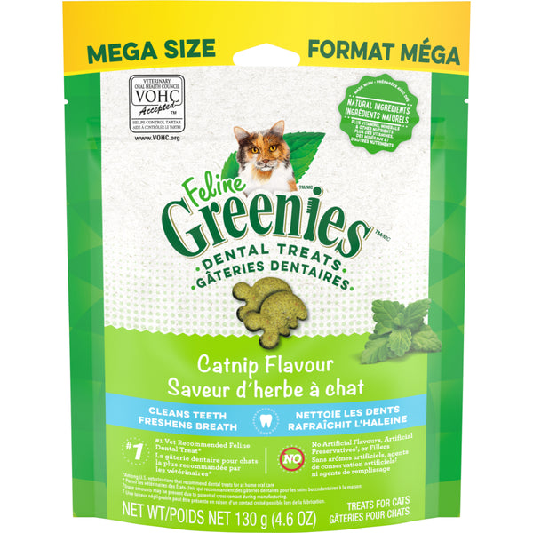 Greenies Dental Treat Catnip 4.6OZ | Cat