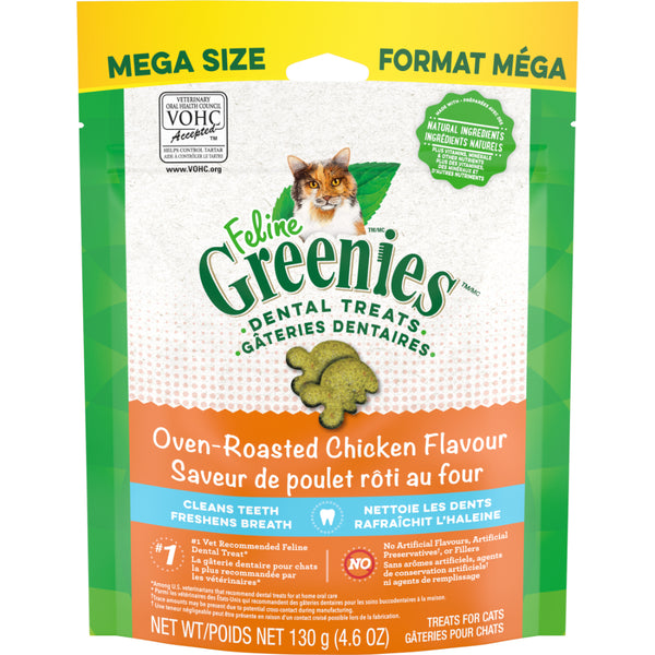 Greenies Dental Treat Chicken 4.6OZ | Cat