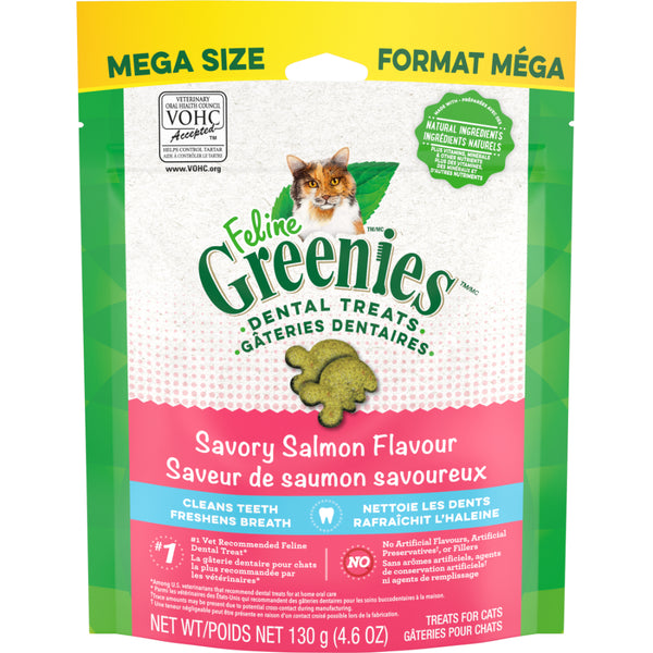 Greenies Dental Treat Salmon 4.6OZ | Cat