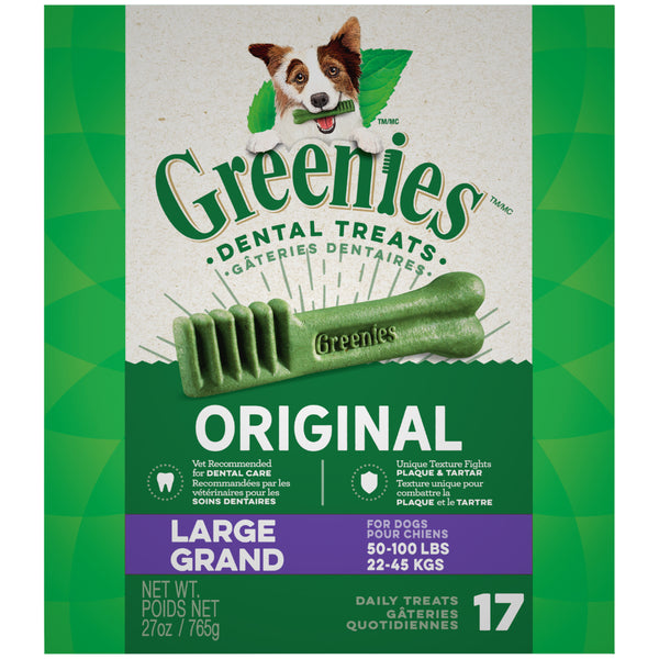 Greenies Original Large 17CT | 27OZ