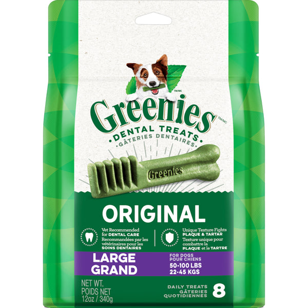 Greenies Original Large 8CT | 12OZ