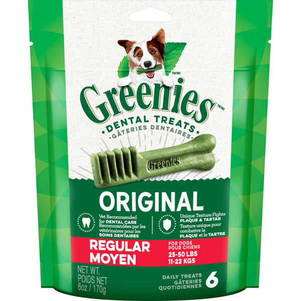 Greenies Original Regular 6CT | 6OZ