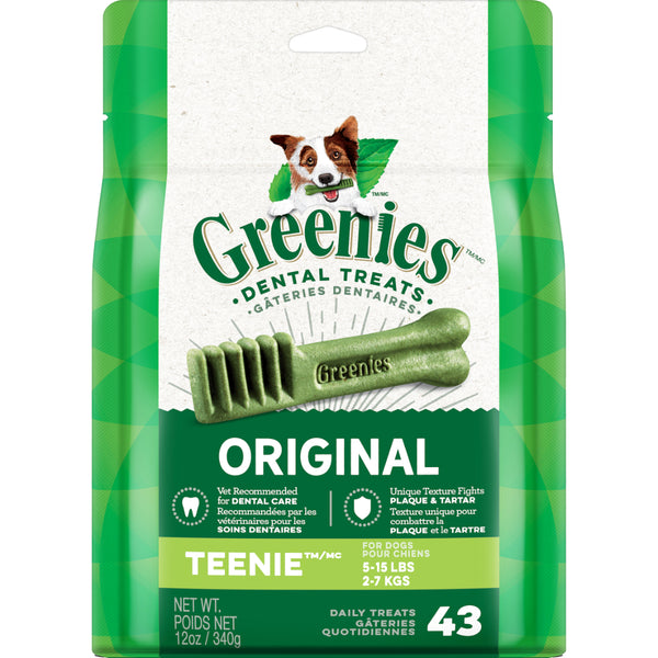 Greenies Original Teenie 43CT | 12OZ