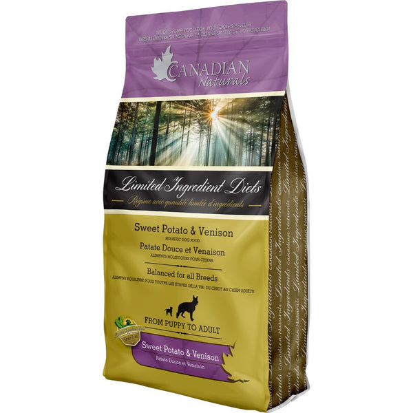 Canadian Naturals Grain Free Venison & Sweet Potato 12LB