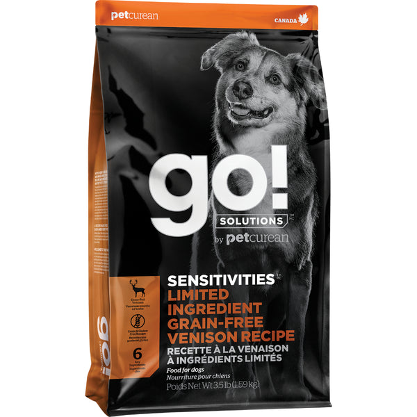 GO! Sensitivities LID GF Venison 22LB