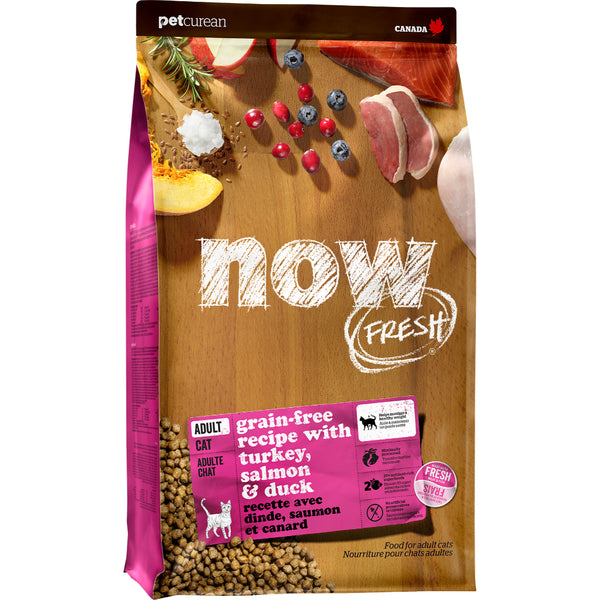 NOW Turkey Salmon & Duck Adult 16LB | Cat