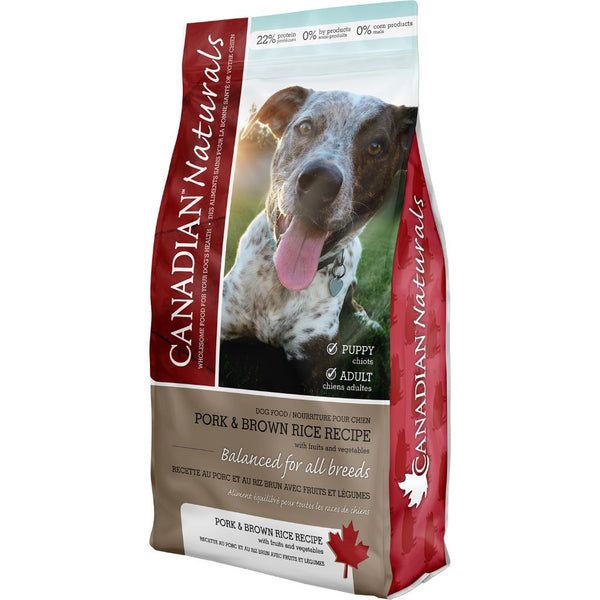 Canadian Naturals Pork & Brown Rice 5LB