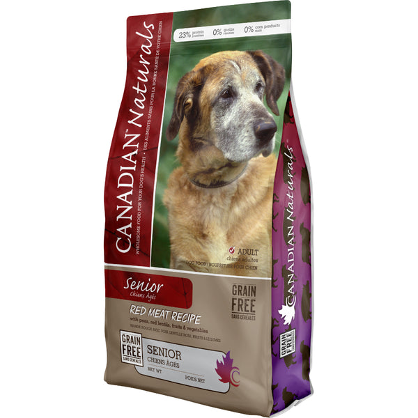 Canadian Naturals Grain Free Red Meat Senior 24LB