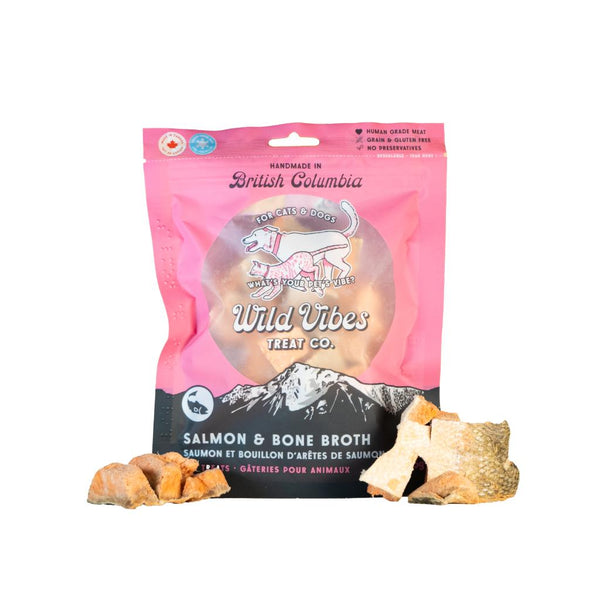 Wild Vibes Salmon and Bone Broth 75GM