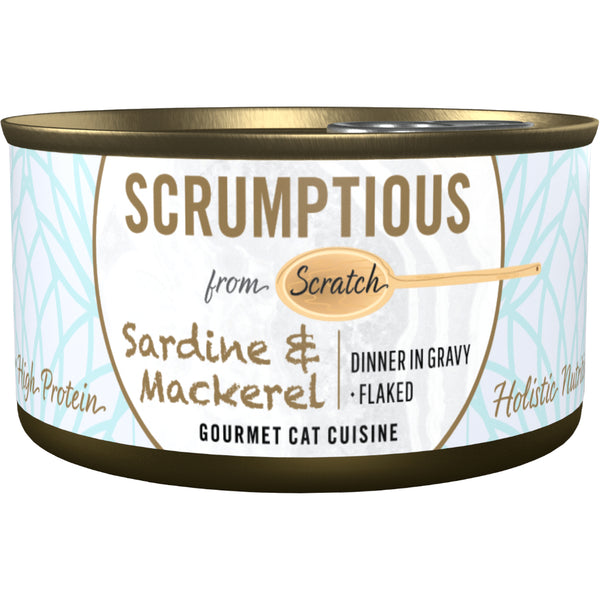 Scrumptious Sardines & Mackeral 2.8OZ | Cat